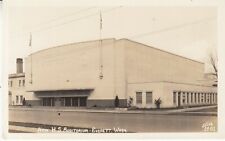 Vintage Postcard Washington, WA, Everett, High School Auditorium, RPPC picture