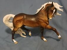Breyer Custom Esprit Andalusian Dappled Chocolate Palomino Horse Statue OOAK picture