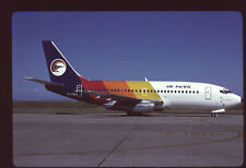 Orig 35mm airline slide Air Pacific 737-200 DQ-FDM [3123] picture