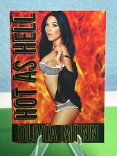 Olivia Munn Pretty Women Customs Hot as Hell Card SEE DESCRIPTION picture