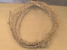 Antique Barbed Wire Old West Wyoming Rusty Decor 35 Feet picture