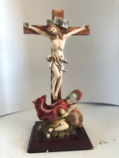 OLDER CHrist Crucified with Roman Solider 10.5