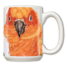 Sun Conure Parrot Ceramic Coffee Mug Tea Cup 15 oz picture