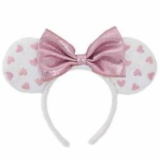 Tokyo Disney Resort Sakura white Minnie pink heart Headband picture