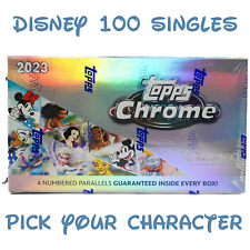 2023 Topps Chrome Disney 100 Base Singles -- PICK YOUR CARD COMPLETE YOUR SET picture