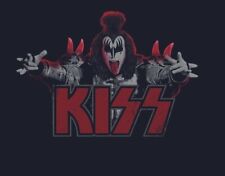 KISS Gene Simmons Tin Metal Sign Man Cave Garage Decor 12.5 X 16 picture