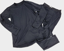 Polartec Power Dry Silkweight Underwear Set Small Reg Ninja Suit Black picture