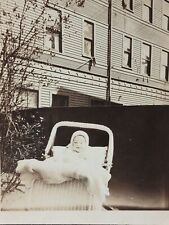 c.1920's City Baby Carrier Building Fashion Vintage Photograph picture