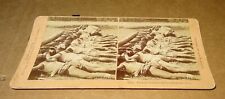 Kilburn Davis Stereoview Filipino Soldiers on the Firing Line Philippines picture