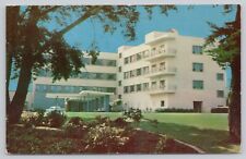Burlingame California, Peninsula Hospital, Vintage Postcard picture