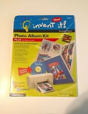 Invent It  Photo Album Kit For Ink Jet Printers New In Box HP IBM CD Included picture