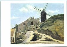 Postcard - Jean-Baptiste Camille Corot: A Windmill in Montmartre picture