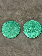 2023 Mardi Gras Krewe Of Sparta Green Doubloon picture