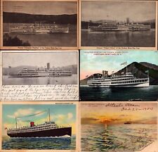 Ships Boats Lot of 20 Vintage Postcards picture