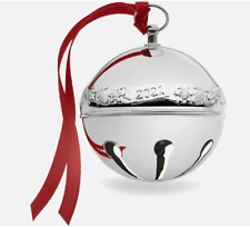Wallace 51St Edition 2021 Silver Plated Sleigh Bell Ornament Silver Christmas picture