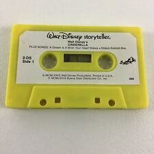 Walt Disney Storyteller Cassette Tape Cinderella Its A Small World Vintage 1977 picture