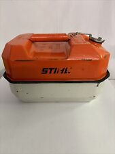 Vintage Stihl Blitz USMC 1.5 Gallon Metal Chainsaw Gas Can Tool Box picture