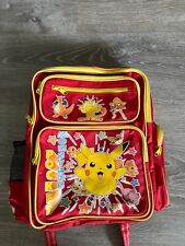 Vintage Pokémon Pocket Monsters 5 Pocket Backpack - Read Desc. picture