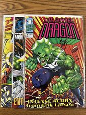 The Savage Dragon #1 2 3 Lot Run Image 1st Print #1 Signed By Larson VF/NM picture