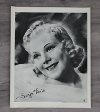 Sonja Henie 20th Century Fox Films 1937 Pictures 8x10