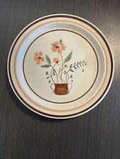 Vintage Countryside Collection Stoneware Dinner Plate Cottage Core 11