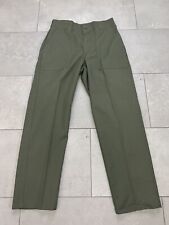 Vintage 1981 Durable Press OG 507 Army Trousers Military Fatigues Pants 32x29 picture