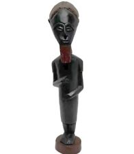 Vintage African Carved Wooden Statue  picture