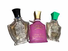 Creed Perfumes for Men & Women Spray Used Bottles and SomeSpray 3 Piece Set picture
