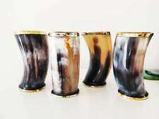 Set of Ox Horn Cups | Beer, Ale, Mead Horn Cup | 6
