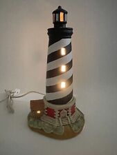 1991 VTG Lefton Historic American Lighthouse Lighted Cape Hatteras NC 1870 picture
