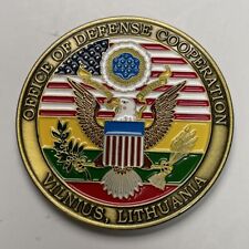 US Office of Defense Cooperation Vilnius, Lithuania Challenge Coin picture