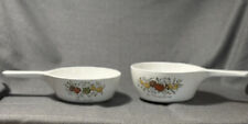 Vintage Corning Ware Spice Of Life 2 Pc Saucepan NO LIDS picture