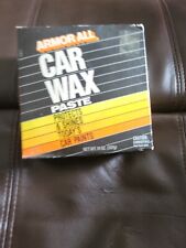 Vintage NOS 1988 Armor All Car Wax Paste Sealed Box with Can of Wax picture