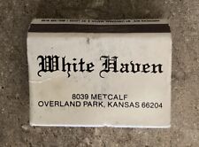 Vintage 1960’s Matchbox - The White Haven Motor Lodge - solid box with matches picture