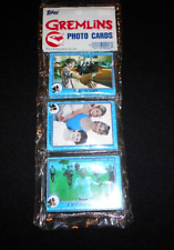 RARE 1984 Topps E.T. /Gremlins Oddball Rack Pack LOOK picture
