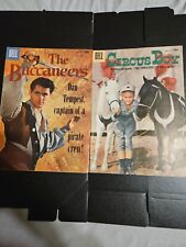 DELL COMICS LOT SALE THE BUCCANEERS 800 AND CIRCUS BOY 813 picture