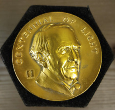 Thomas A Edison Centennial of Light 1979 Bronze Medal 2 3/4