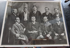 Super Rare 1903 8 x 10 Photo- The First Texas Rangers in Mason Tex Court picture
