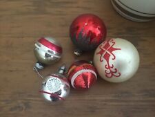 Vintage glass Christmas ornaments - Shiny Brite, Made in USA, and German picture