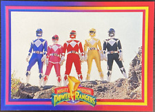 Saban 1994 Mighty Morphin Power Rangers Rookie RC A Powerful Fighting Team #71 picture