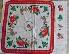 Cranston VIP Fabric~Christmas in the Country Tree Skirt/Tablecloth/Bell Pull picture