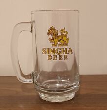 Singha Beer Glass Mug Thailand 357 ml NEW picture
