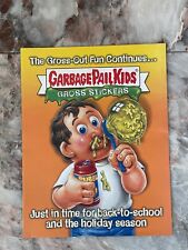 2004 Topps Garbage Pail Kids Series 3 Gross Stickers 4-sided Dealer Sell Sheet picture