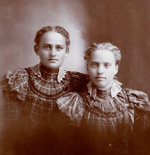 Strawberry Point Iowa Curly Hair Girls Ladies Cabinet Card Photograph picture