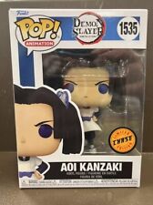 FUNKO POP DEMON SLAYER AOI KANZAKI LIMITED EDITION CHASE #1535 + POP PROTECTOR picture