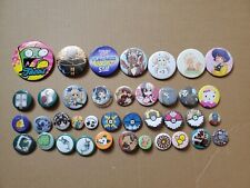 Anime Bandai Invader Zim Adventure Time Button Pin Lot of 38 Pop Culture picture