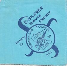 1959 State Fair Indianhead Council Region 10 Ten Neckerchief Boy Scouts CL picture