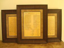 FRAMED THE BILL OF RIGHTS, DECLARATION OF INDEPENDENCE & CONSTITUTION OF U.S.  picture