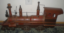 Train Wooden Railroad Engine Large  27