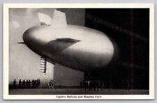 eStampsNet - WWII Captive Balloon and Rigging Crew Postcard  picture